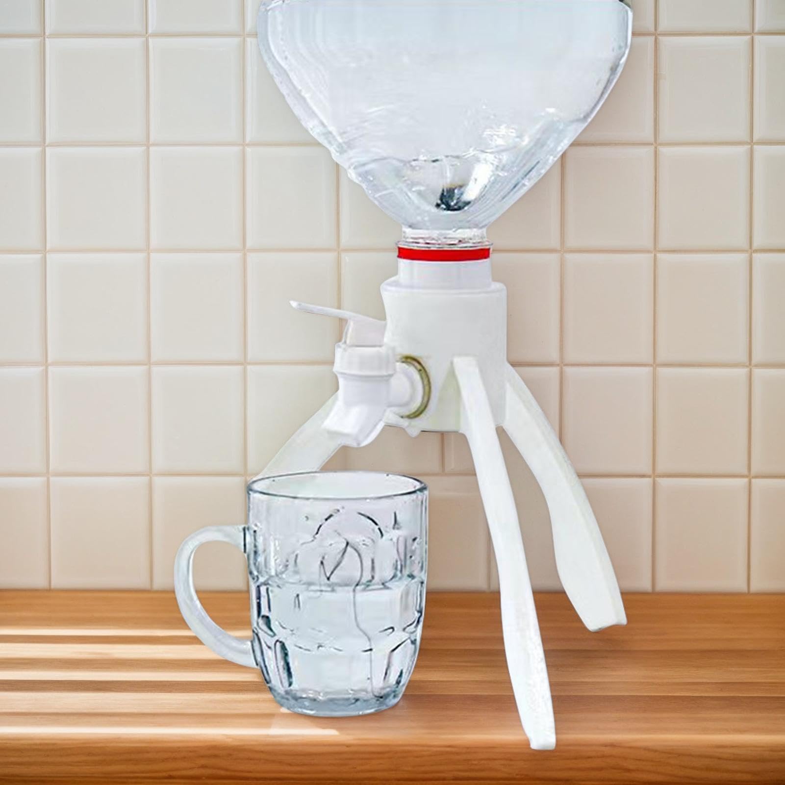 Distributeur d'eau potable+Robinet, Support de bouteille d'eau minéral