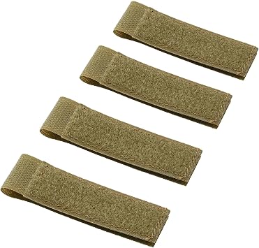 Molle Patch Panel Straps,Molle Straps Attaching Tactical Patch,Molle Hook and Loop Panel Straps 31for 3-inch High Patch(4 Pack)