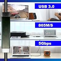 Vista 7 de Extensor USB 3.0 de 50 pies, cable extensor USB (macho A a macho B) compatible con cámaras web, cámaras, teléfonos, concentradores USB, ratones