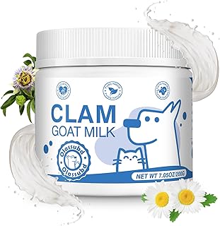 Goat Milk Powder Cat & Dog Calming Pet Goats Milk Calm Treats Anxiety Relief Contains GABA Designed for Pets with Anxiety Stress and Hyperactivity Supports Immune Skin and Bone Health