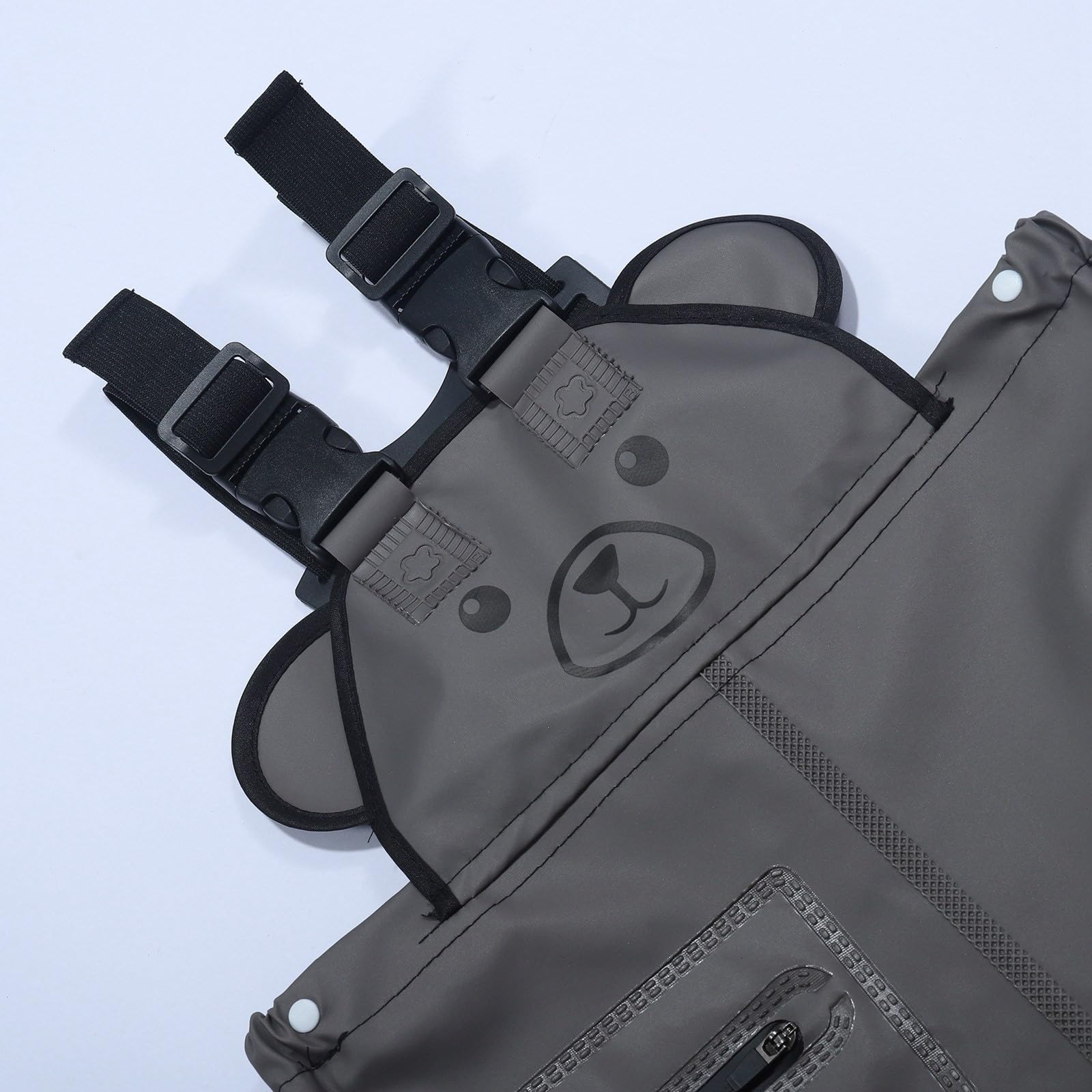WWricotta Tuta waders con stivali per bambini, impermeabile, per caccia e pesca, taglie per piccoli, completo sicurezza/A