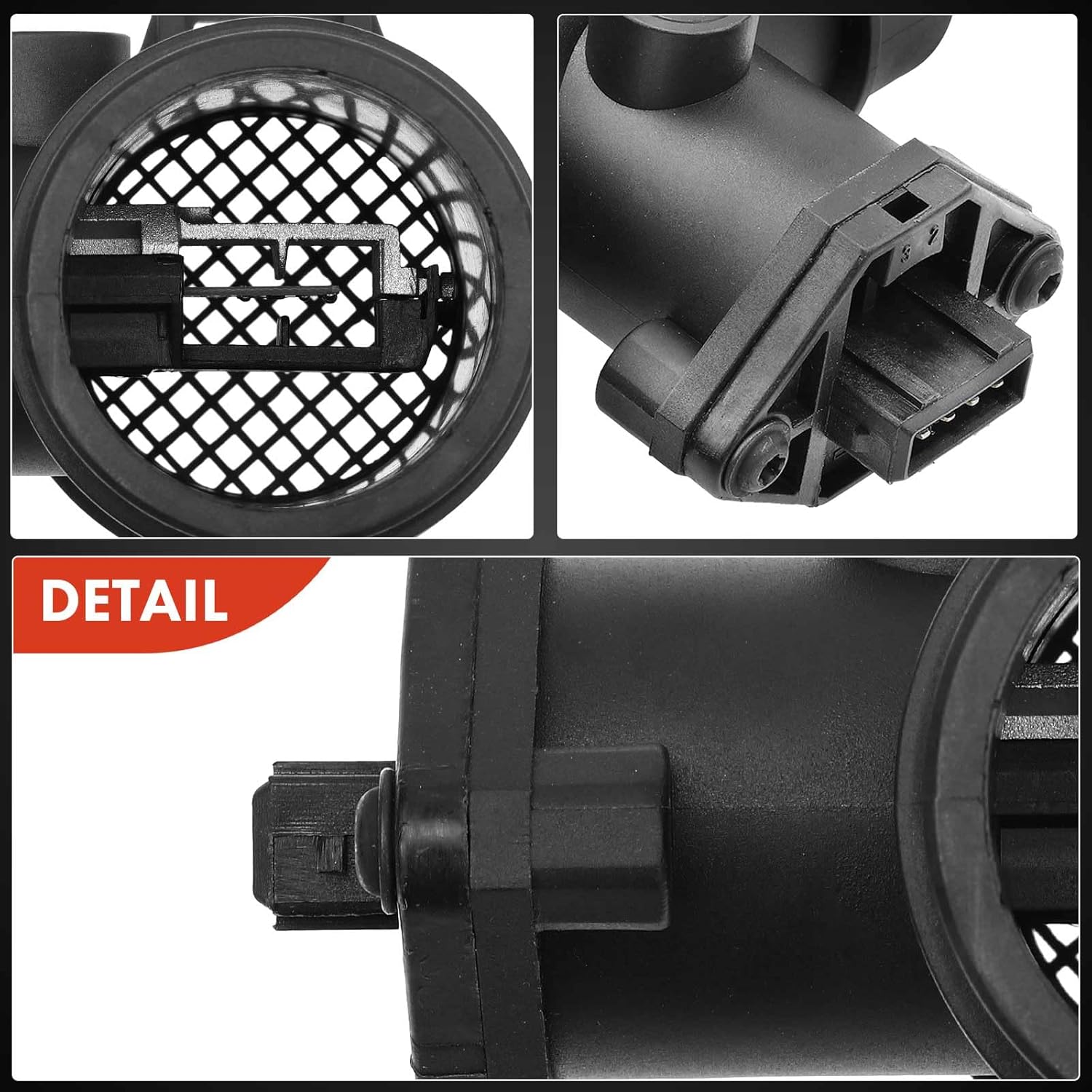 A-Premium Mass Air Flow Sensor Meter [4-Pins] Compatible with Hyundai Accent 1995-1999, Scoupe 1993-1995, L4 1.5L, Replace for# 464649280, 2816422051