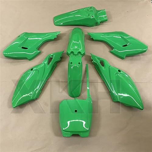 Miniatura 3 de XKH - Juego de 7 cubiertas de carenado de plástico verde compatibles con Baja Dirt Runner 125 [B076XZFQVD]