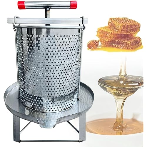 Manual Honey Presser - Honey Rotary Squeezing Equipment - Stainless Steel Material