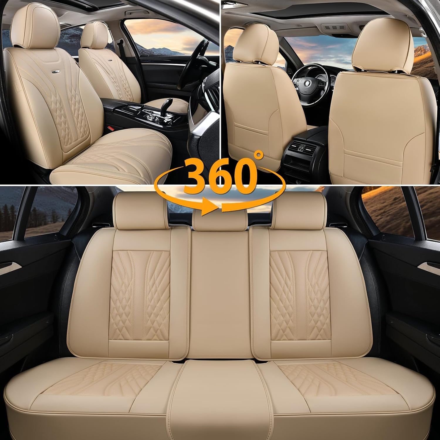 Juego completo de fundas para asientos de automóvil Panama Ubuy