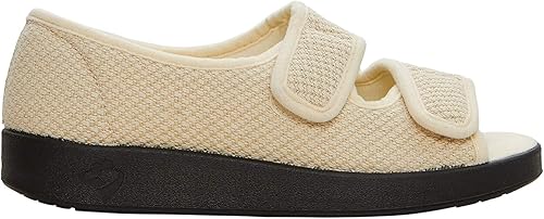 Miniatura 3 de Silverts - Sandalias diabéticas para mujer, extra anchas, antideslizantes, adaptativas para pies hinchados, linfedema, edema y artritis