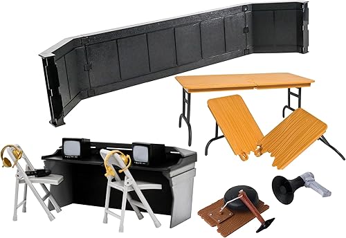 Miniatura 2 de Commentators Corner Playset for Wrestling Figures