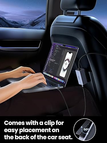 Miniatura 8 de UGREEN Cargador de coche USB C de 150 W, PD 3.1 140 W, adaptador de cargador de coche de carga rápida de 4 puertos USB cargador de múltiples puertos