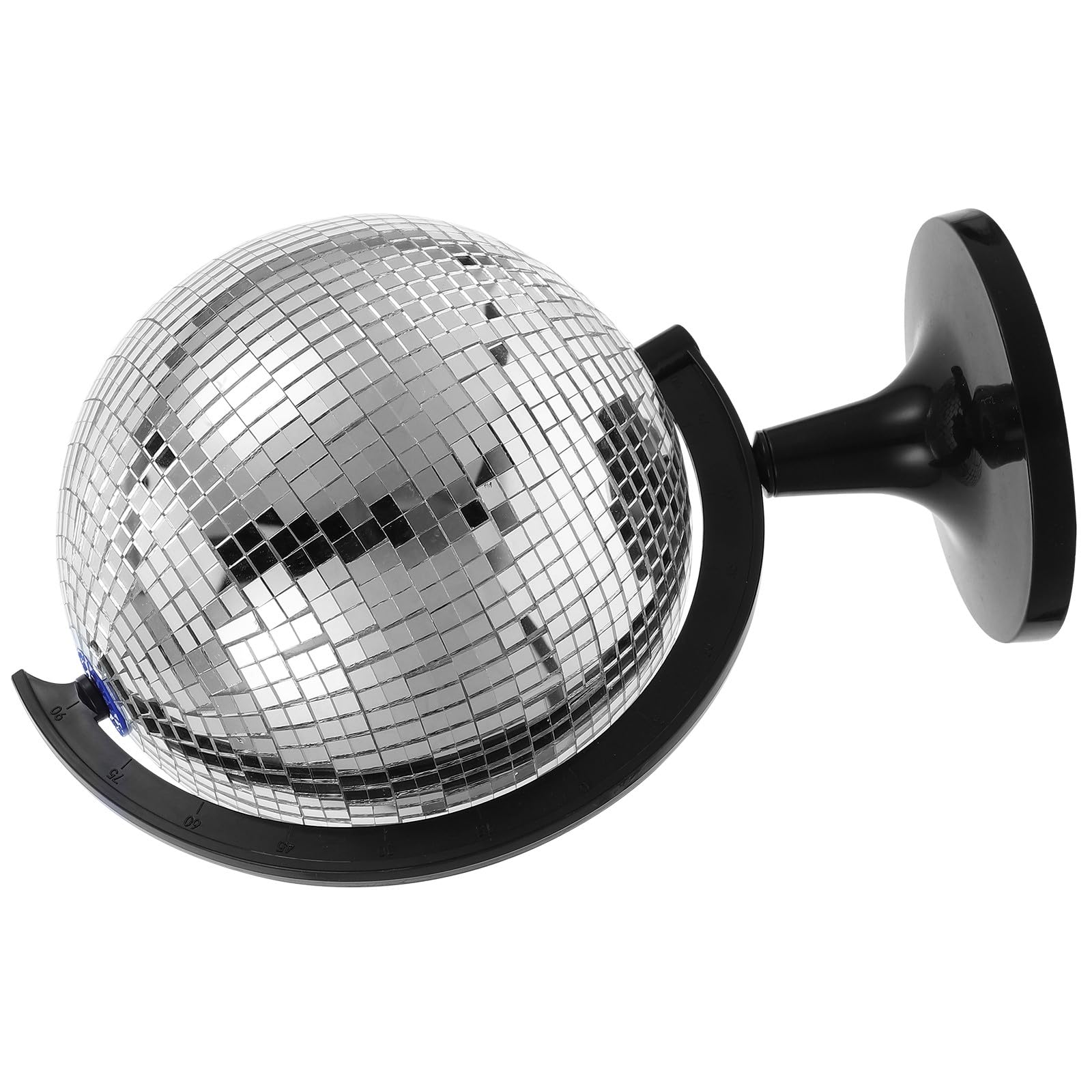 Boule disco réfléchissante en globe terrestre rotatif pour illuminer vos soirées et salons