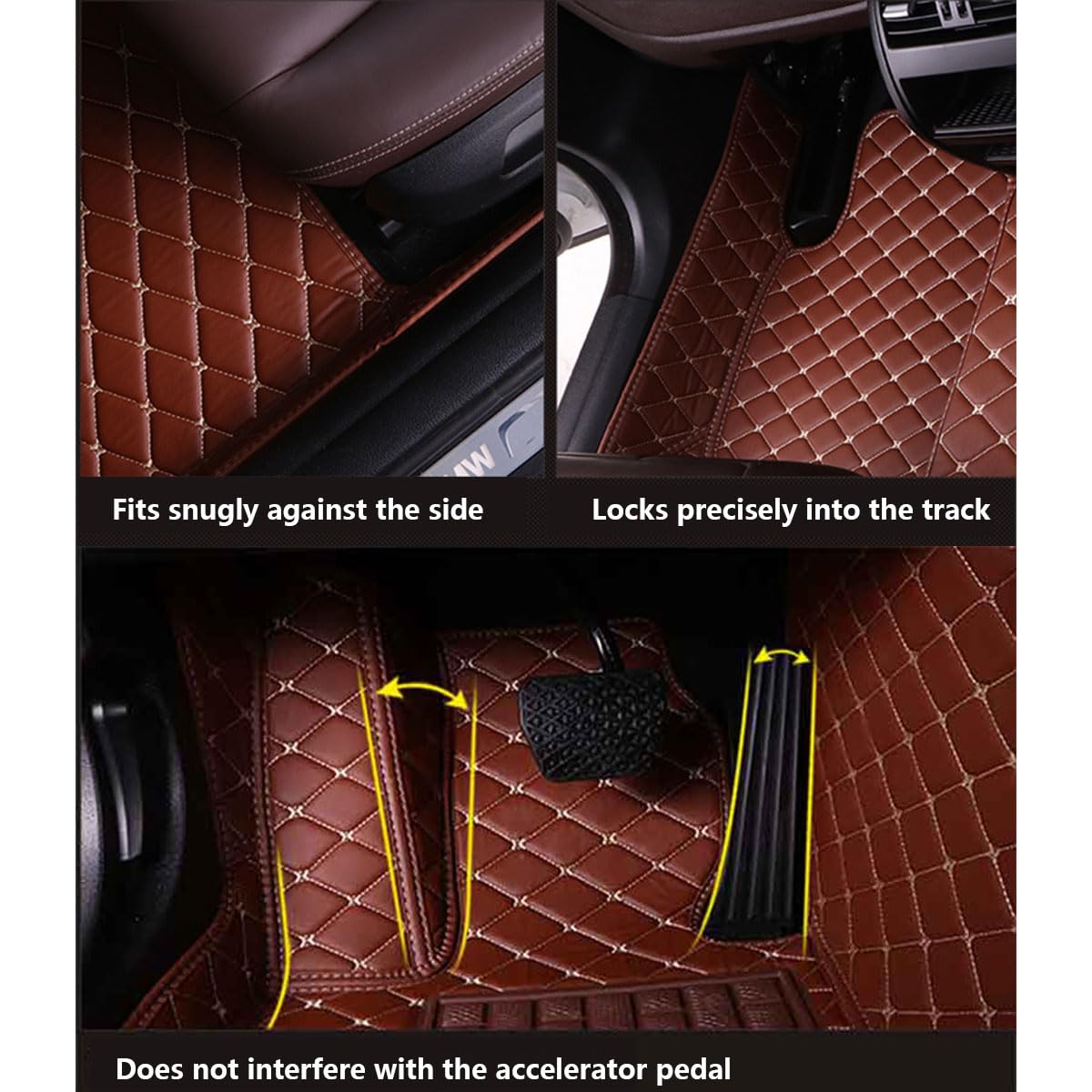 Alfombrillas Coche para Toyota Land Cruiser J300 2022-2023 LHD