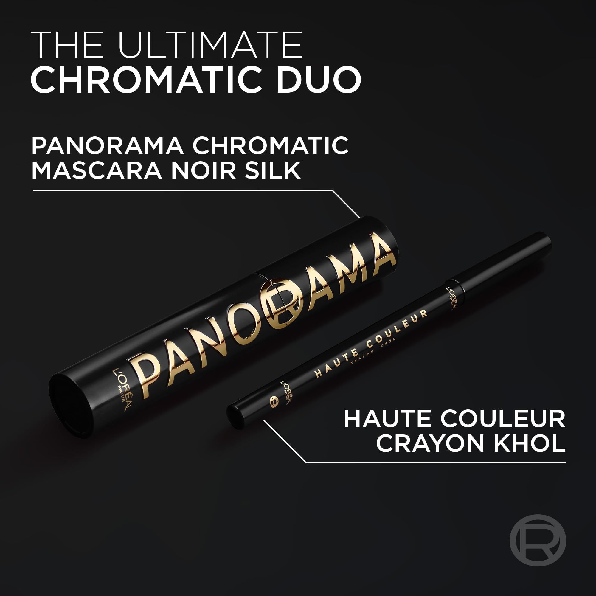 L'Oreal Cosmetics Haute Couleur Göz Kalemi - 110 Noir Silk (2 paketi)