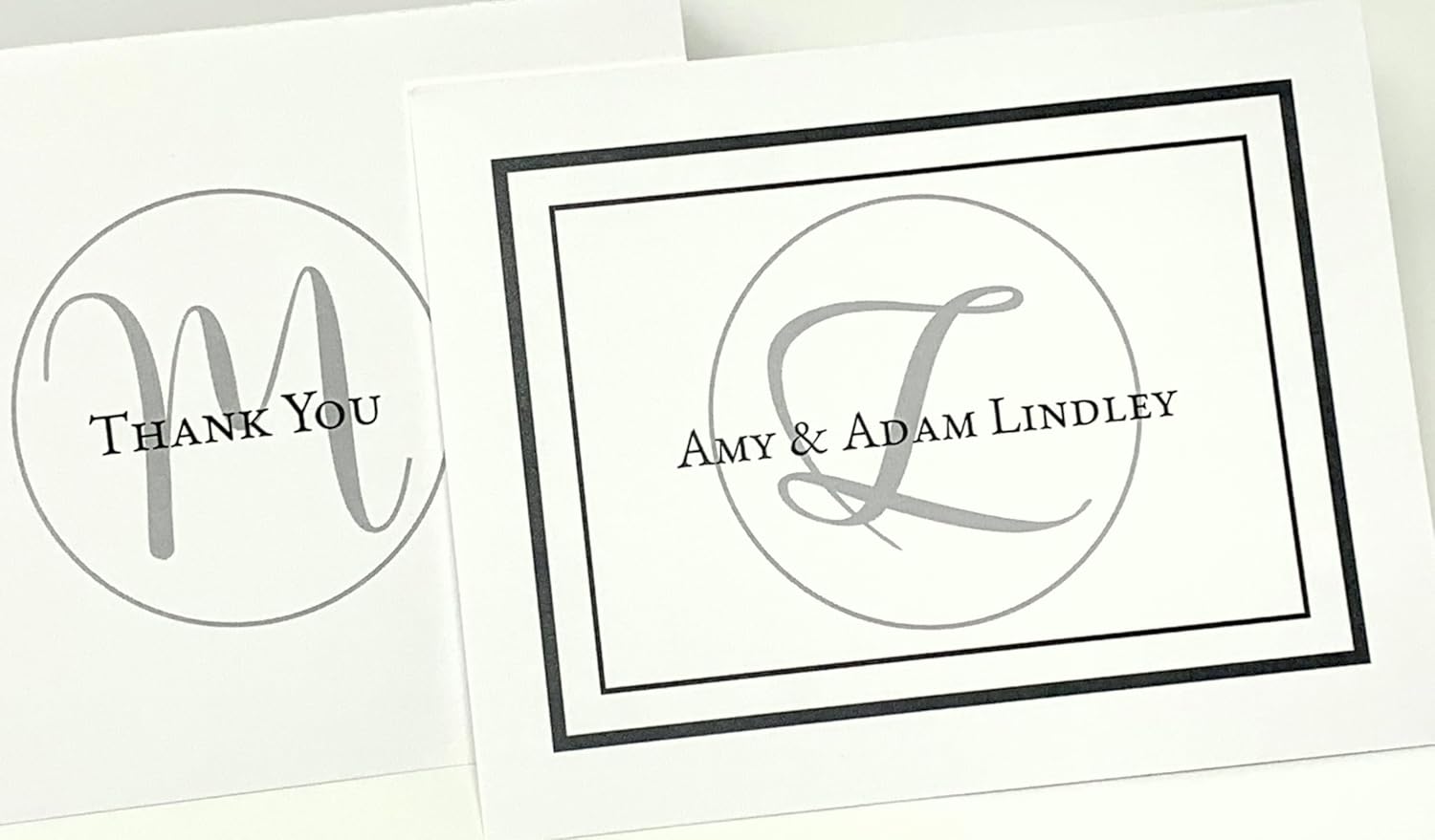 Pen & Pad Stationers Personalized thank you note cards and