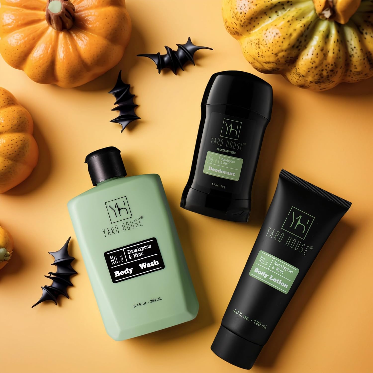 Mens Skincare Gift Set – Eucalyptus & Mint Body Wash, Lotion & Deodorant in Travel Case – Premium Grooming Kit for Men – Fathers Day Birthday Christmas Gift Idea - Image 2