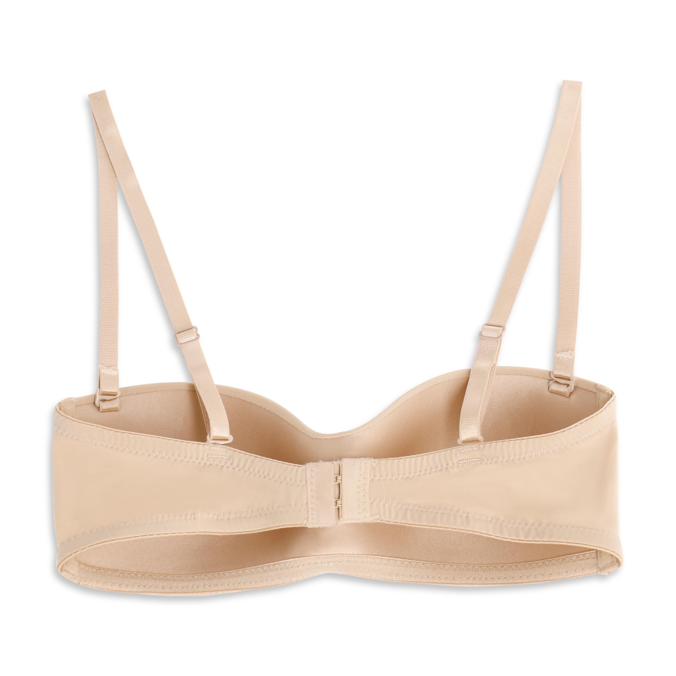 Cotonella, Reggiseno a Fascia Simona in Morbida Microfibra, Imbottito Senza Ferretto e con Spalline Removibili - Art.CD071