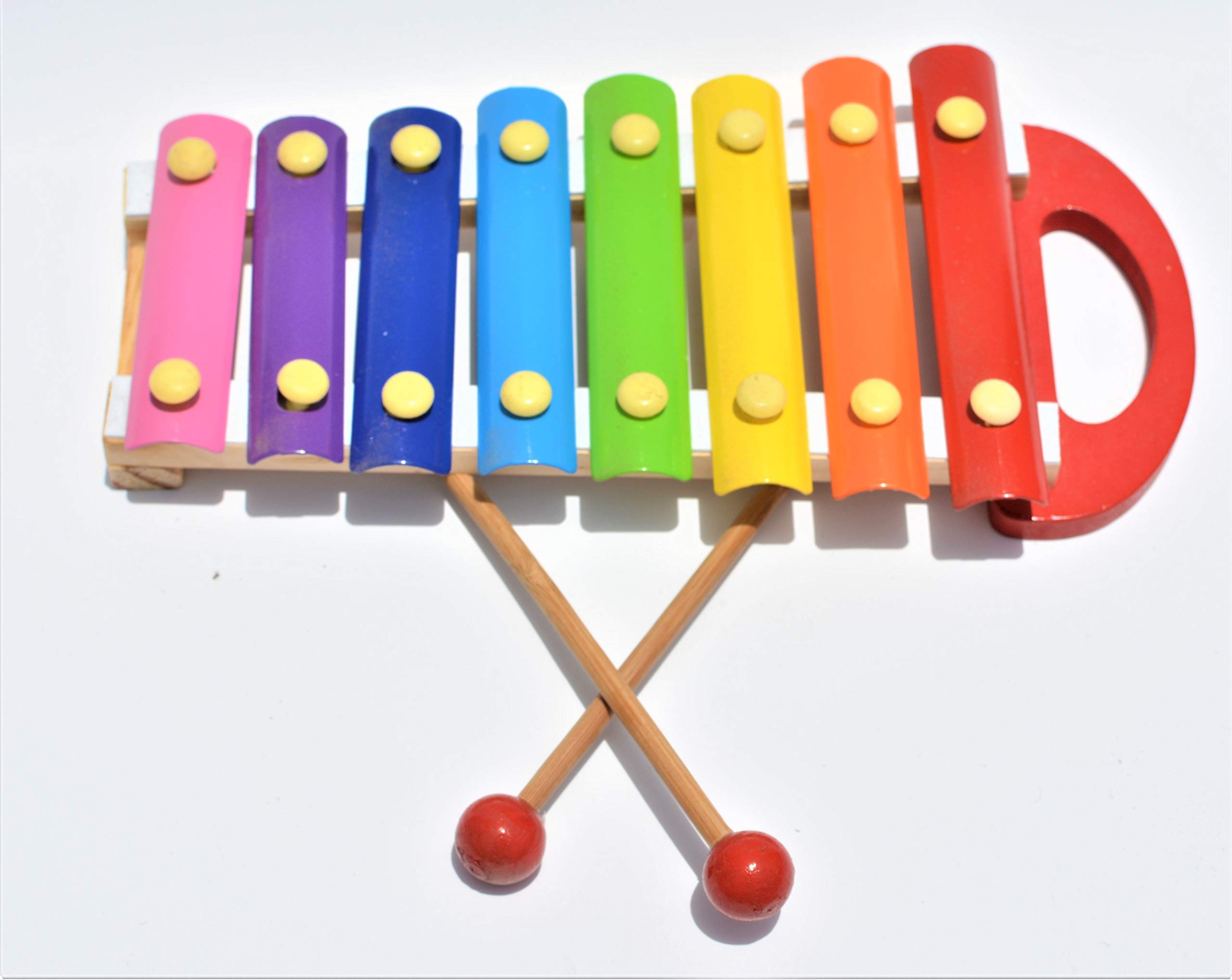 Kids Musical Xylophone Toys Drum Stick Musical Instruments Learning And Education Toys Wooden Colorful Early Educational