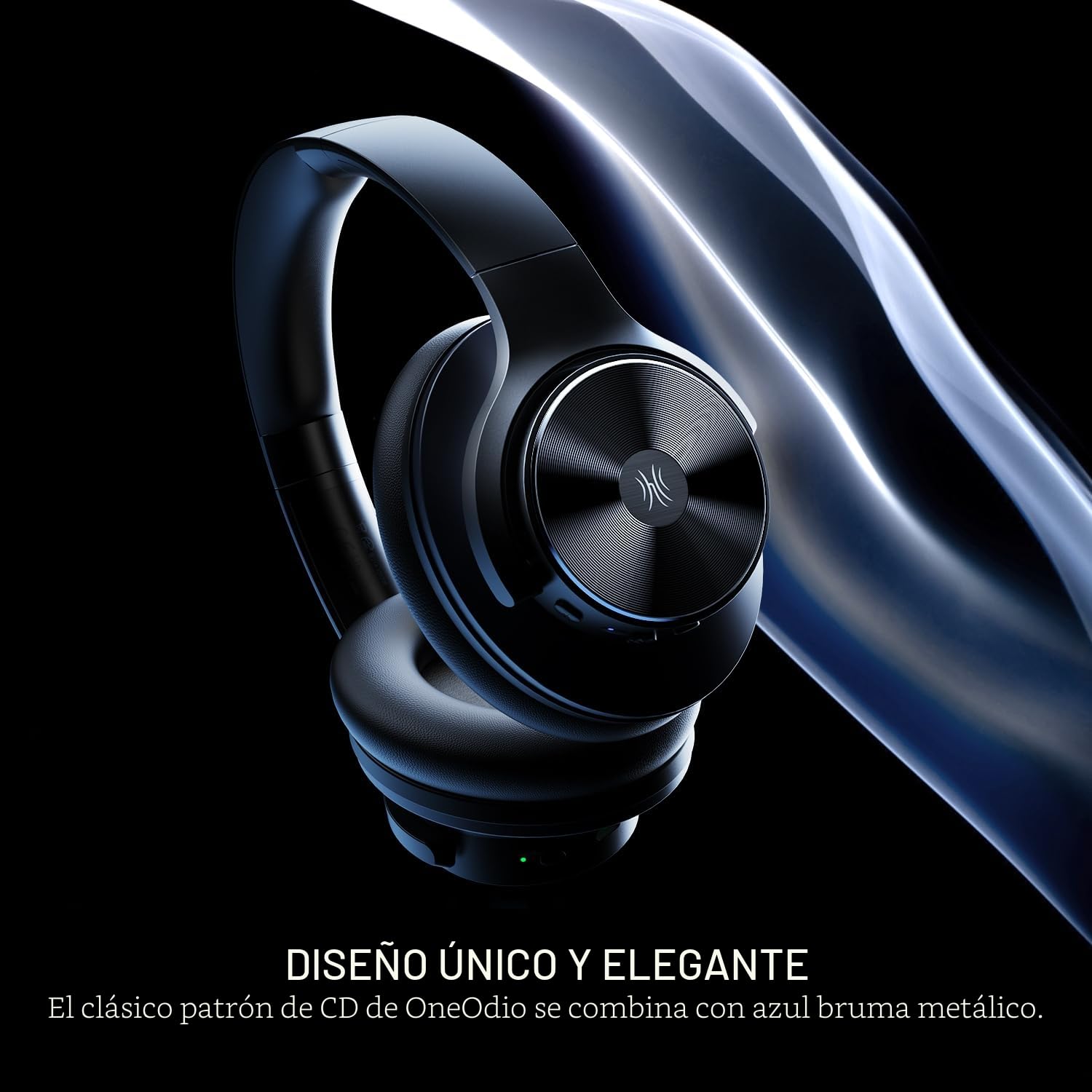 OneOdio A10 Auriculares Inalámbricos Híbridos con Cancelación de Ruido[45H] Auriculares Bluetooth sobre la Oreja con Hi-Res Audio Sound,Graves Bass,Modo Transparente para Travel PC Home Office