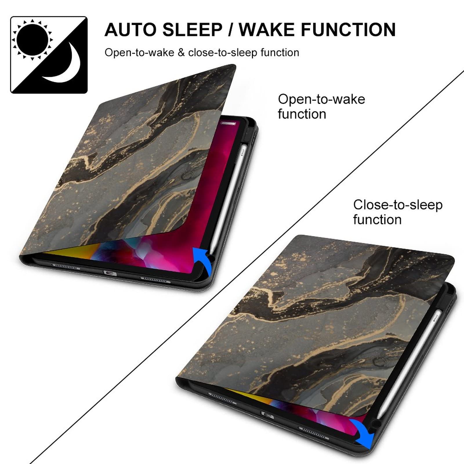 Amazon.com: Niapessel for iPad 9th Generation Case/for iPad Air