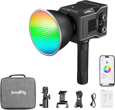 SmallRig RC 60C RGB LED Video Light, Portable Continuous Output Lighting