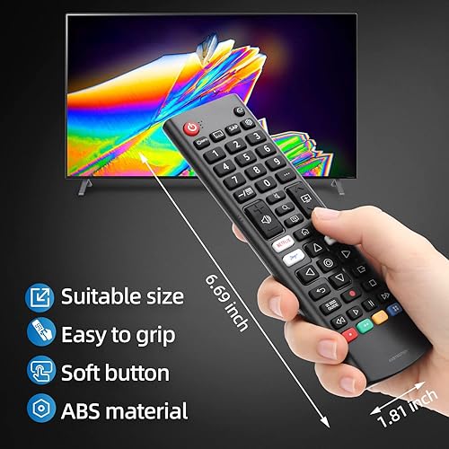 Miniatura 6 de Gvirtue Paquete de 2 nuevo control remoto 2022 para LG-Smart-TV, compatible con LG UHD OLED QNED NanoCell 4K 8K Smart TV con Netflix, Prime Video,