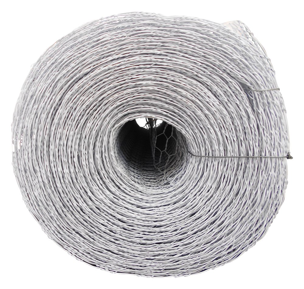 Amazon | 和気産業(Waki Sangyo) ビニール被覆鉄線亀甲金網