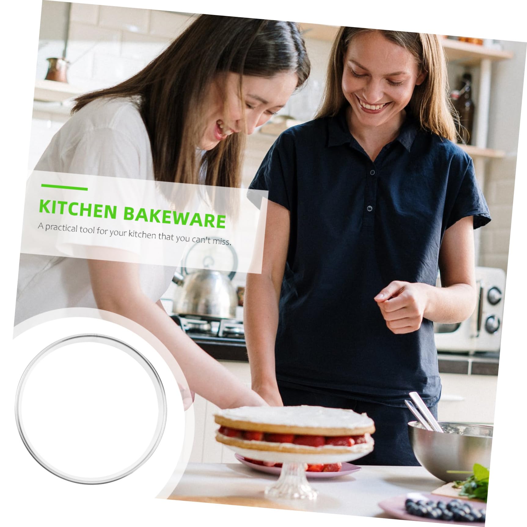Artibetter 3pezzi Anello Per Condimenti Pizza Inossidabile Utile Strumento Per Cottura Pizza Per Aggiungere Ingredienti Extra e Creare Pizze Gourmet Cucina
