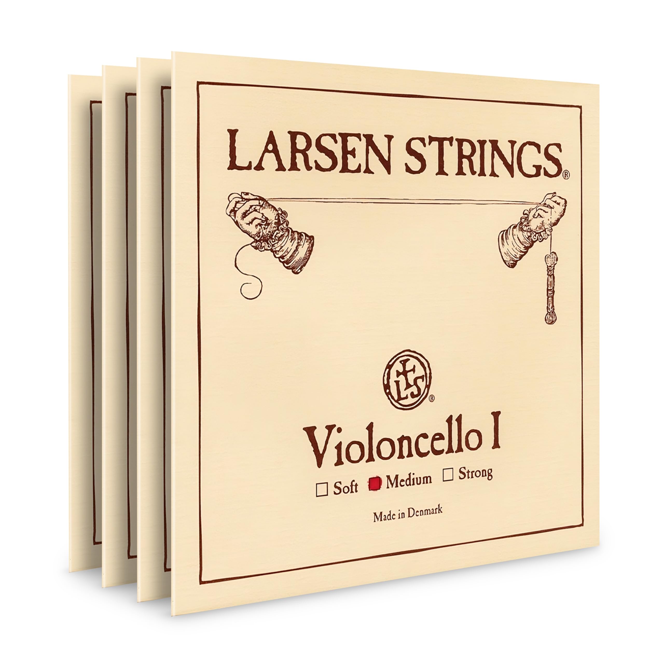値下げ中！！ LARSEN STRINGS Violoncello I & II Amazon.com: Larsen Original Cello Strings – Medium Tension Set