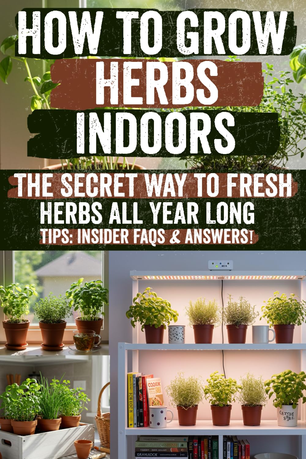 How to Grow Herbs Indoors: Grow Flavor, Wellness & Profit Year-Round Discover the Secrets to Thriving Indoor Herbs Even Without a Garden. Perfect for Beginners, Foodies, and Natural Remedy Lovers