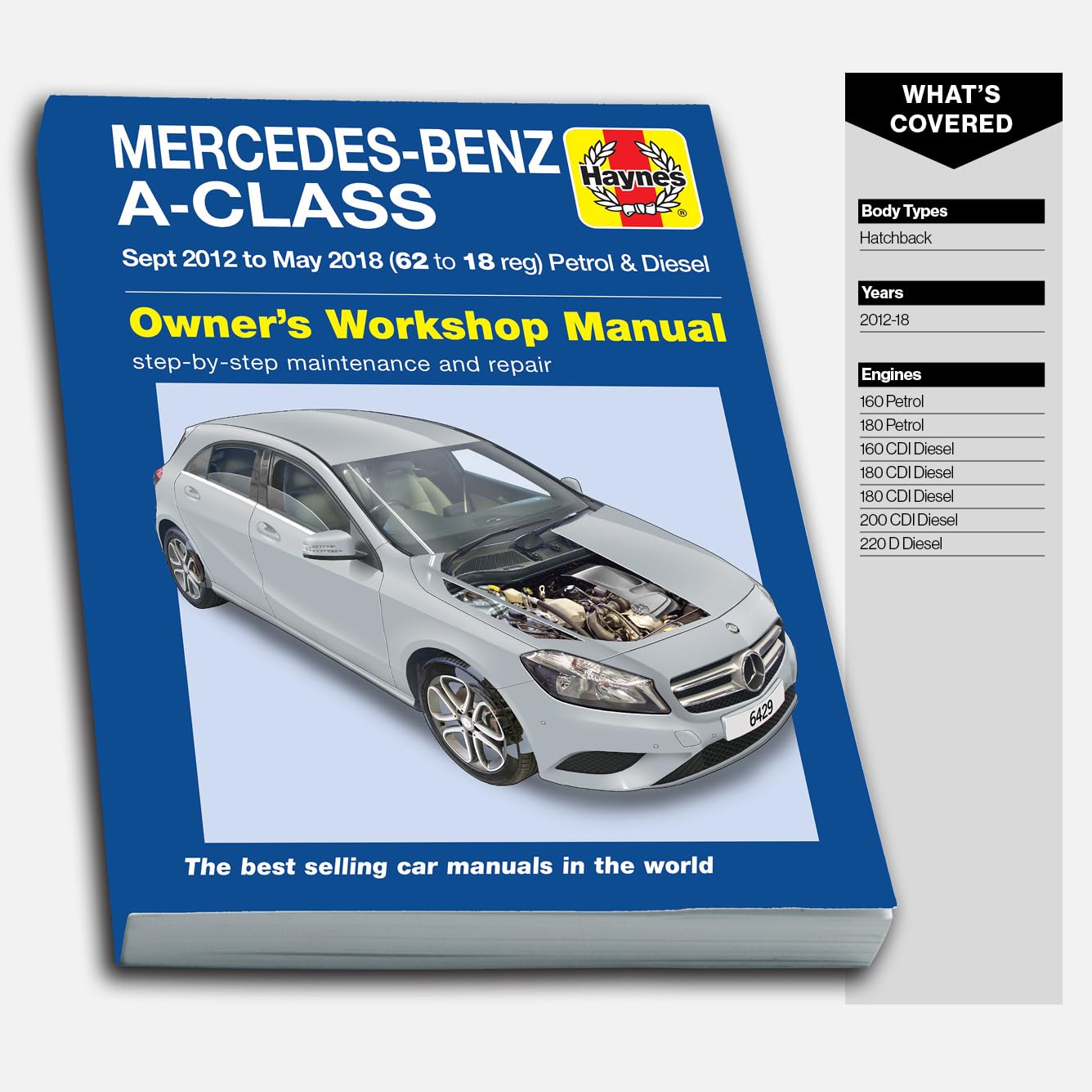 Mercedes-Benz A-Class 62 to 18 by Martyn Randall (Paperback, 2020)