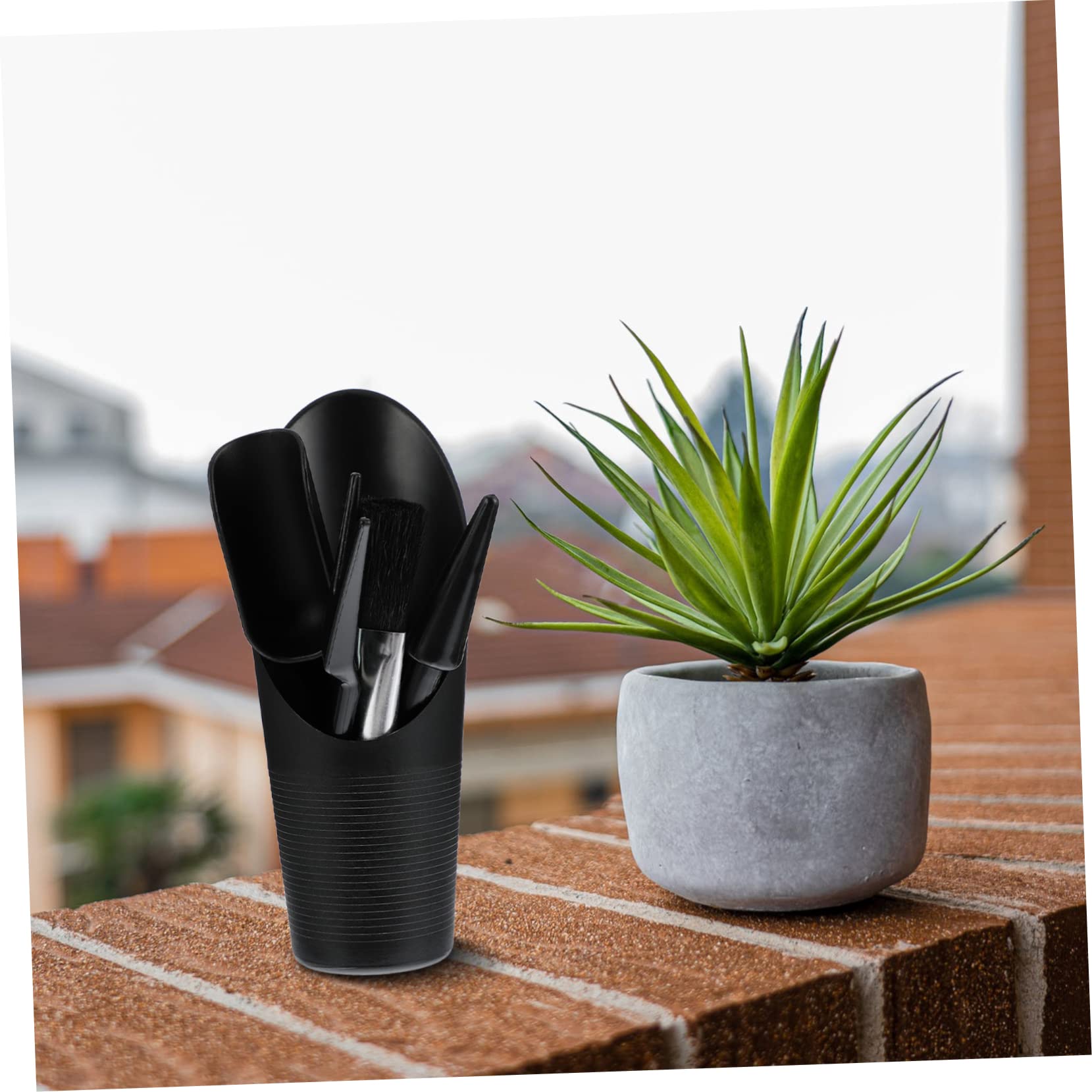 Abaodam 3 Series Herramientas De Jardín Suculentas Neveras Negras Mini Herramientas Manuales De Jardín Herramienta para Plantar Flores Accesorio De Jardinería El Plastico 5 Piezas X 3