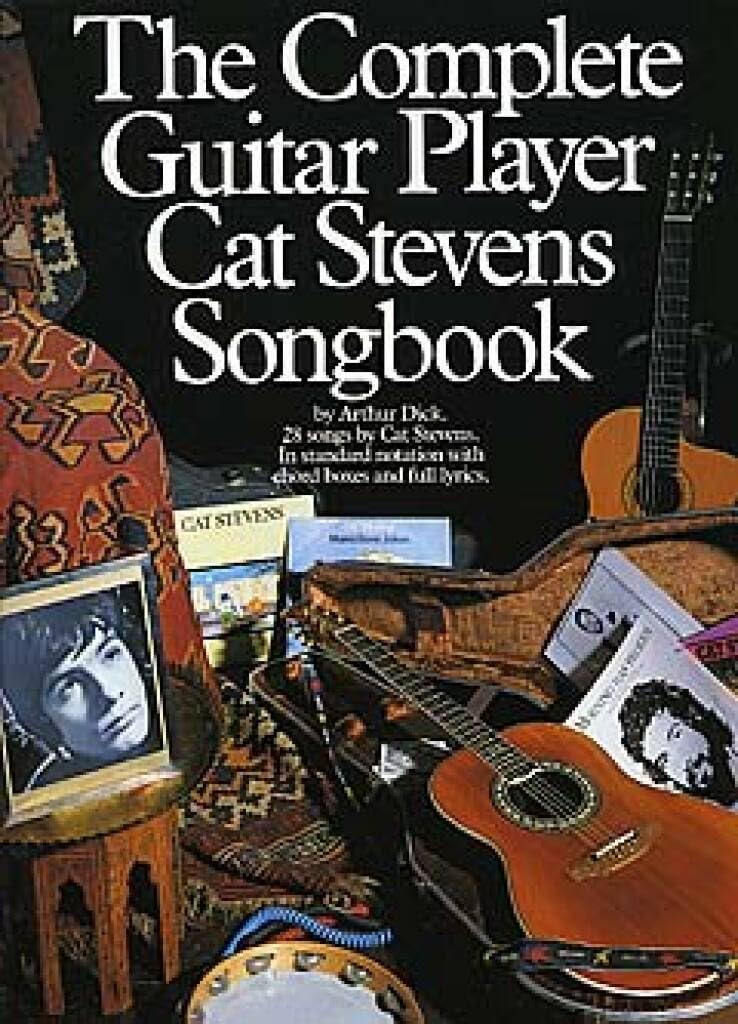 The Complete Guitar Player – Cat Stevens Songbook | Easy Guitar Sheet Music Book | Standard Notation Chords Lyrics Rhythm Patterns for Students Teachers and Self Study | Folk Rock Guitar Music Book