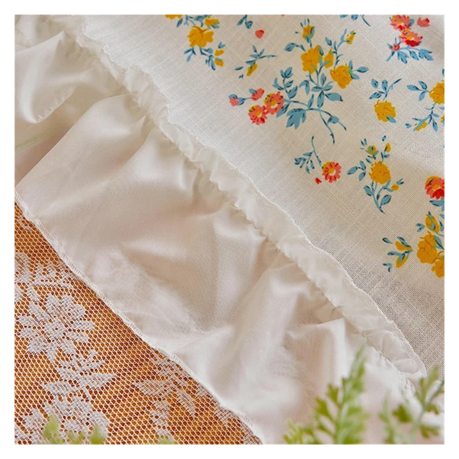 WWPMNQD Ruffled Curtains Triangle Embroidered Gauze Curtain For Living Room Balcony Bedroom Partition Window for Bedroom(1PC W140 X H240CM)