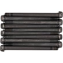 22R 22REC 2.4L L4 Cylinder Head Bolt Set | Complete 10-Piece M12x1.25 Hex Head Bolts for 1985-1996 Engines | Replaces 90910-02058