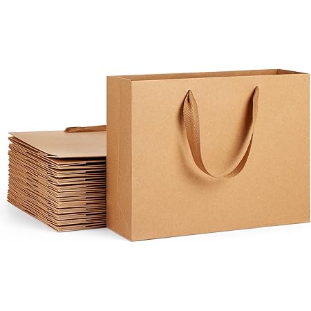 sturdy brown paper bolsas
