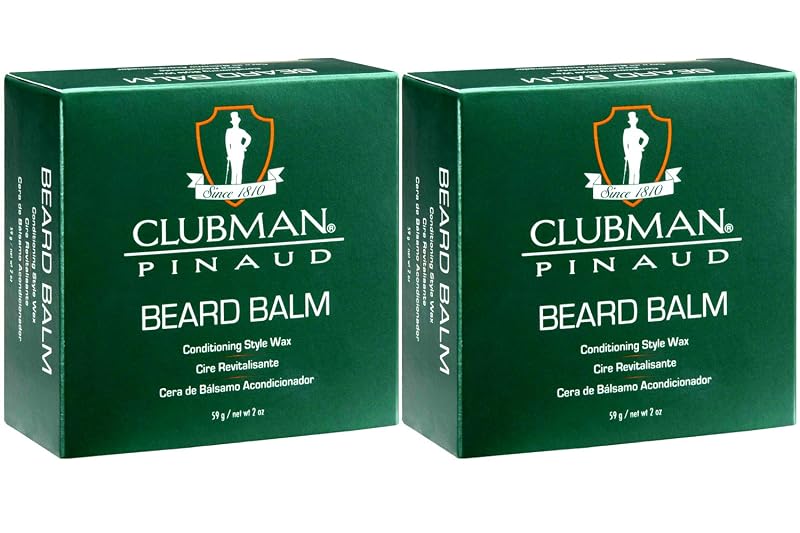 Bálsamo para Barba Clubman Pinaud, Fixação Média, 2 unidades