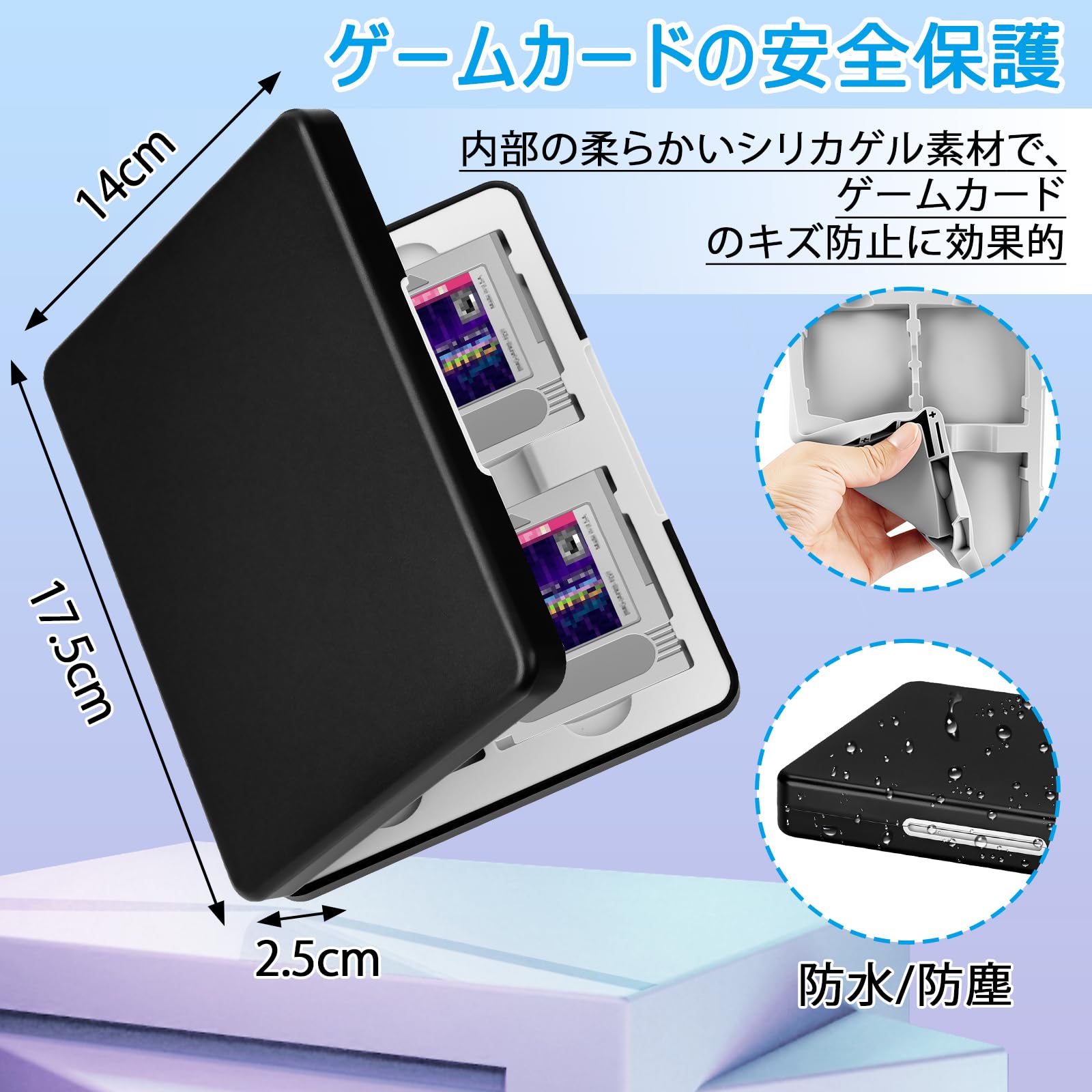 ⭐️ゲームボーイアドバンスソフト⭐️ケース付き。 Amazon | Homgaty GB ソフトケース 8枚収納可能 ゲームボーイ