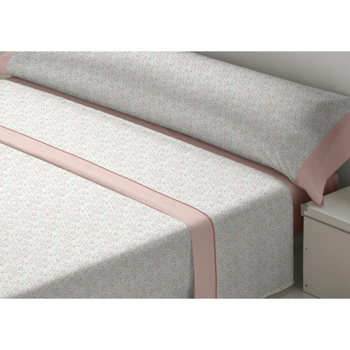 D'Or Juego de Sábanas Lavanda Rosa Cama de 105 Franela