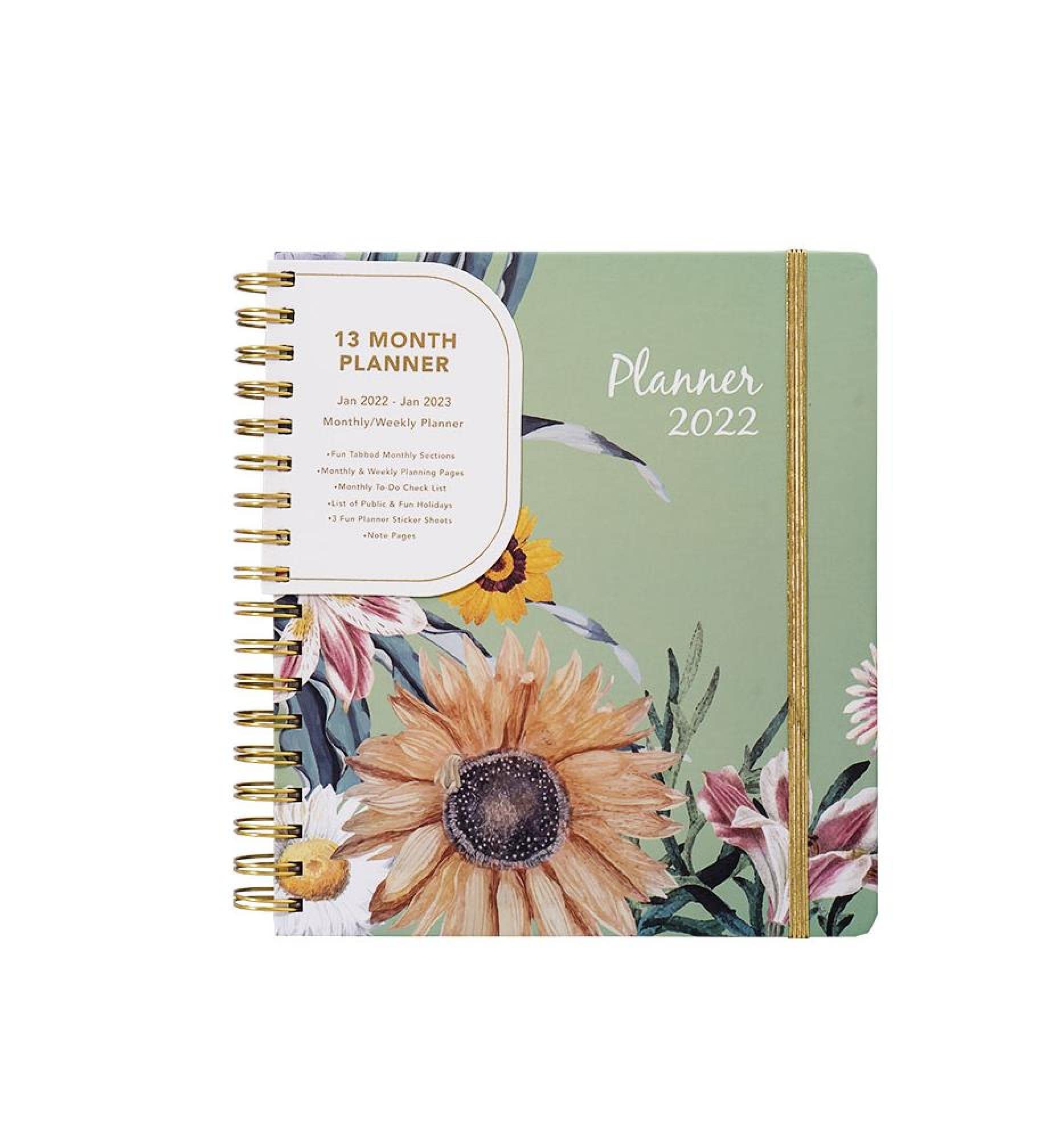 Agenda 2022 B5 Agenda 2022 2023 Diario A Spirale Notebook Kawaii Pagina Inglese Giornaliero Settimanale Mensile Piano Programma Bobina Notpad CancelleriaPianificatore di Vita