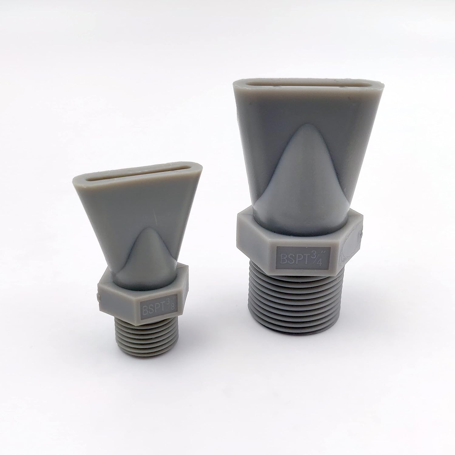 1/4" 3/8" 1/2" 3/4" BSP Male Flat Duckbill Spray Nozzle PP