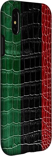 Miniatura 9 de Funda de orgullo con estampado de piel de cocodrilo patriótico para iPhone 14 Pro Max