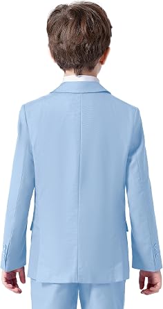 Boys Blazers Formal Dress Suit Jacket Sport Coats for Kids School Blazers
