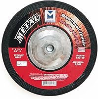 Vista 36 de Mercer Industries 621070 - 4-1/2" x 1/4" x 5/8"-11 Tipo 27 Muelas abrasivas para mampostería (paquete de 20)