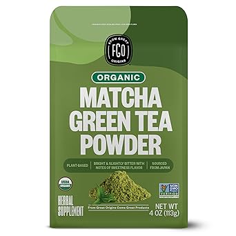 FGO Organic Matcha Green Tea Powder