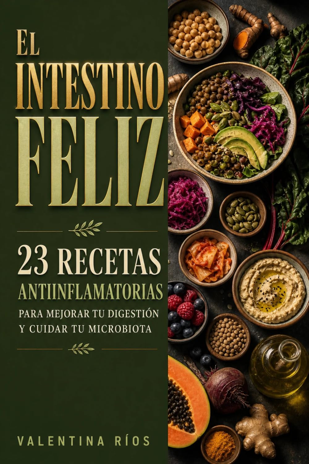 El Intestino Feliz 23 Recetas Antiinflamatorias para Mejorar tu Digestión y Cuidar tu Microbiota