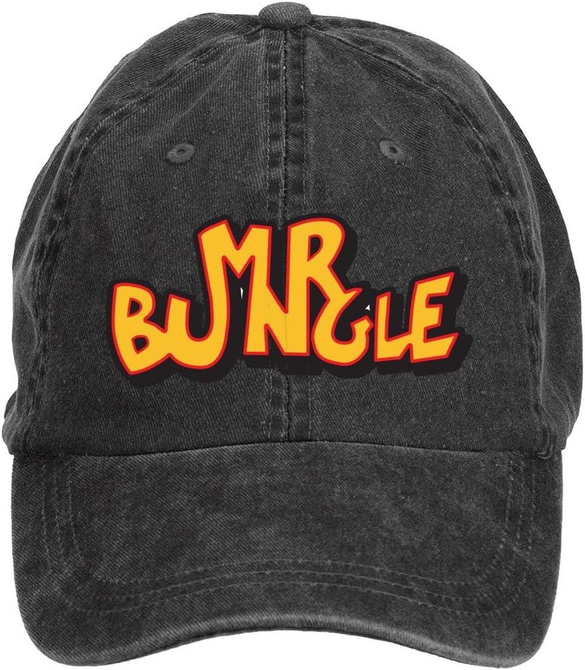 Mr Bungle Logo Adjustable Designed Unisex Snapback Caps by Fashio shir Black One Size