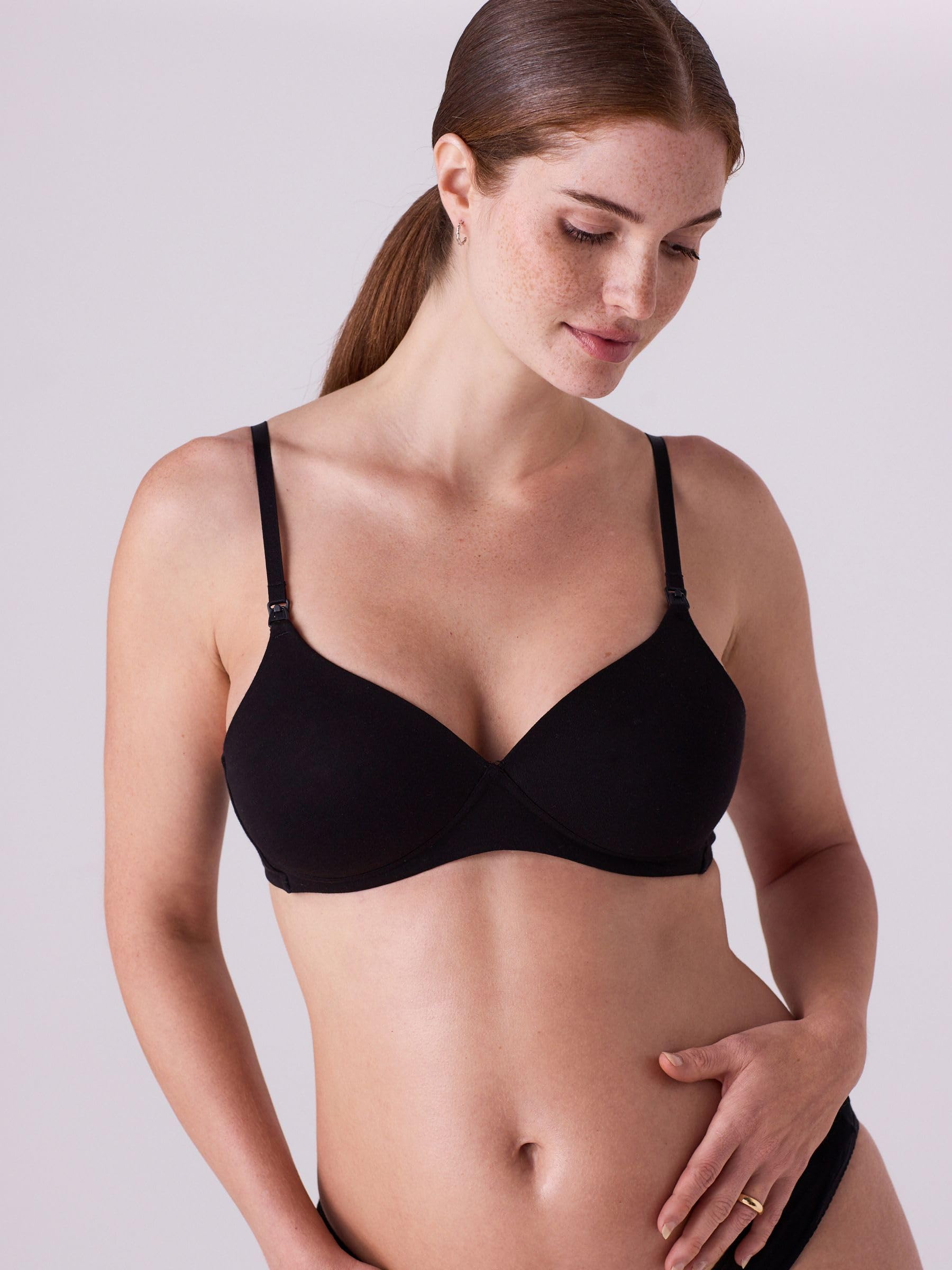 NEXT Ultimate Comfort - Reggiseno da allattamento imbottito in misto cotone, confezione da 3