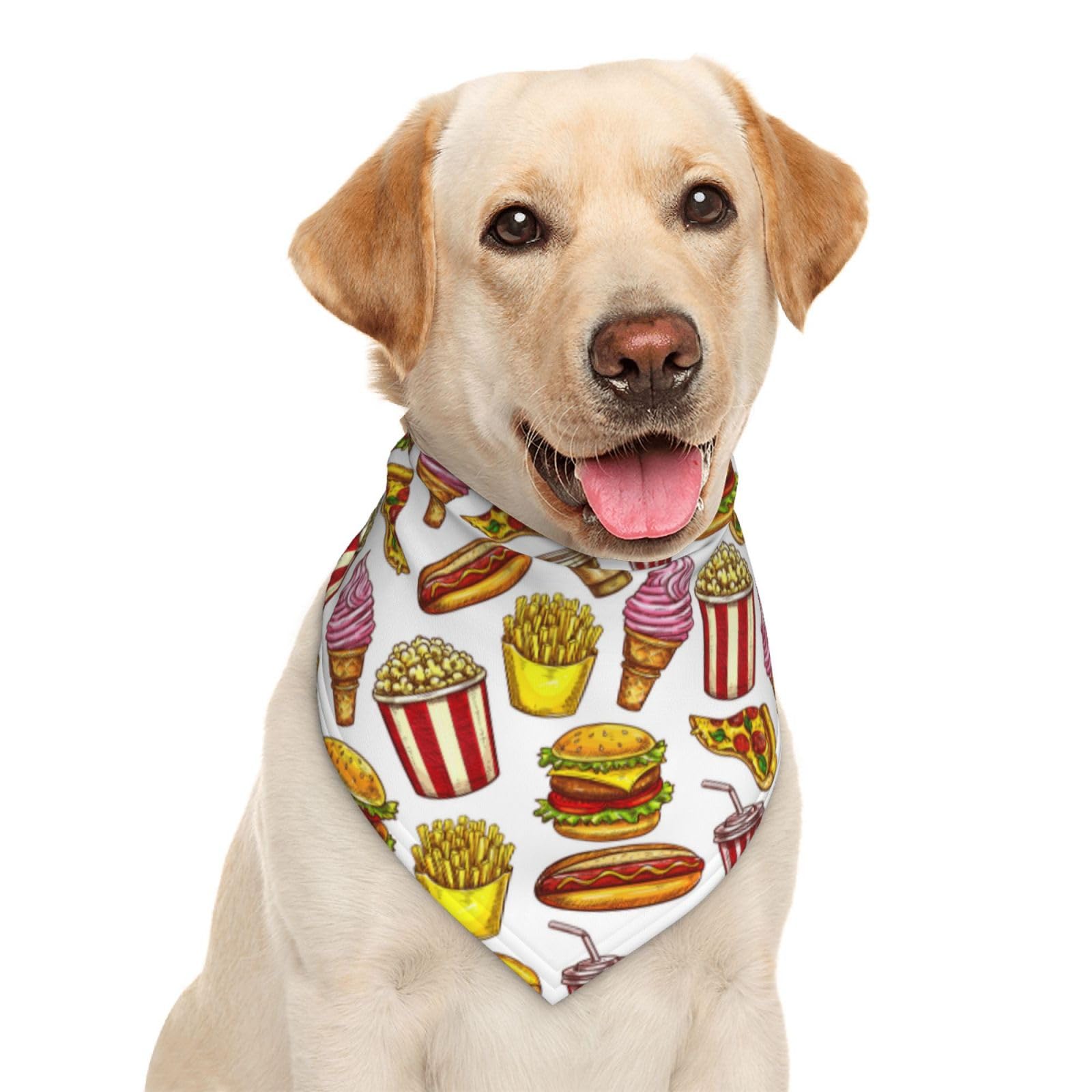 Dog Bandana Scarf Triangle Bibs Pet Accessories Cat Kerchief