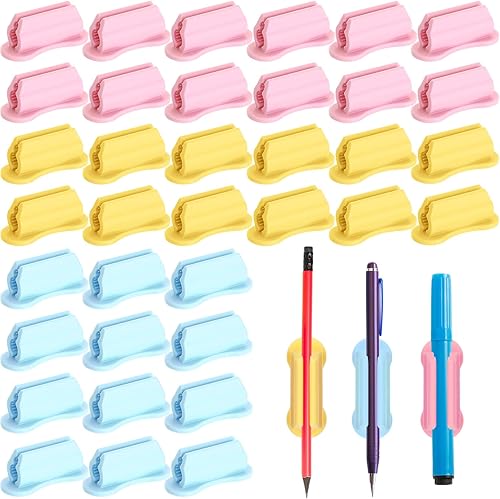 Sherr Paquete de 48 soportes adhesivos para lápices para escritorio, soporte mejorado para bolígrafos de silicona flexible adhesivo para bolígrafo, disponible en Yaxa Guatemala