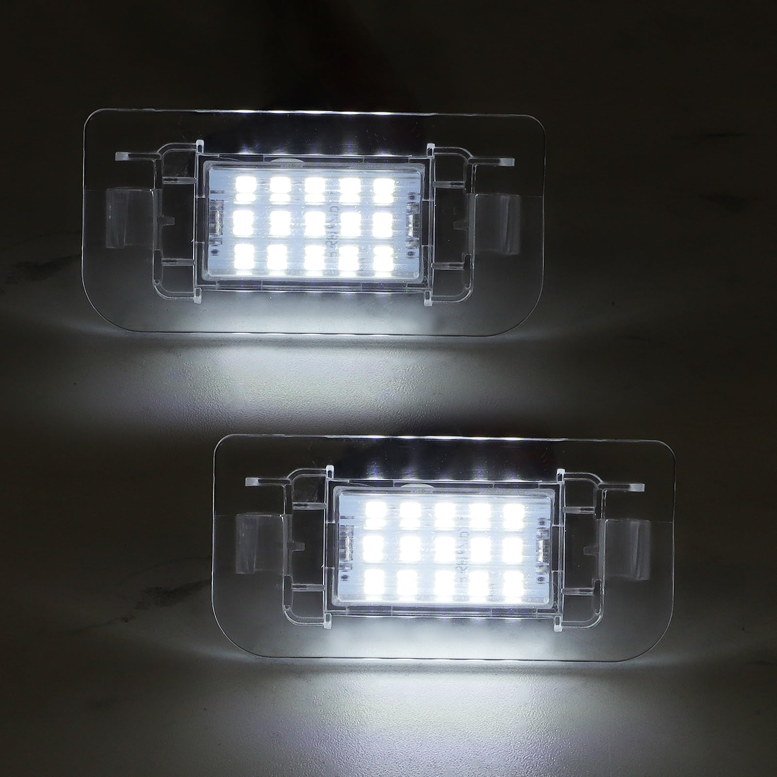 2x Luz matrícula para Mercedes Clase b W246 W242 2011–2019 Luces matricula 6000 K Luz matricula A2468201566 2468201566