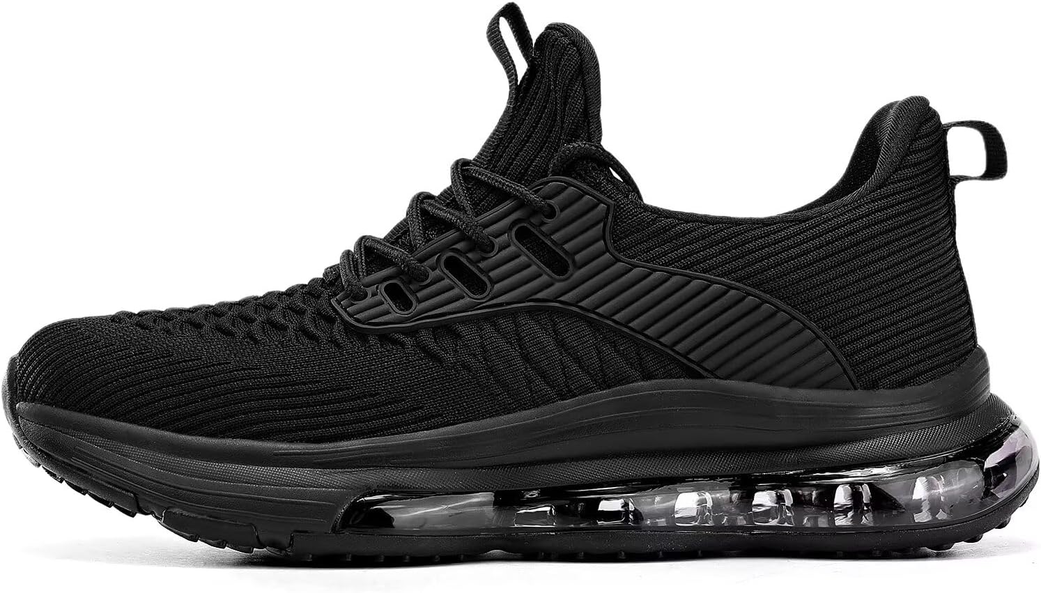 Mens Air Cushion Running Shoes Breathable Tennis Fashion Sneakers Non Slip Workout Casual Sport Gym Trail Comfortable Walking Shoes