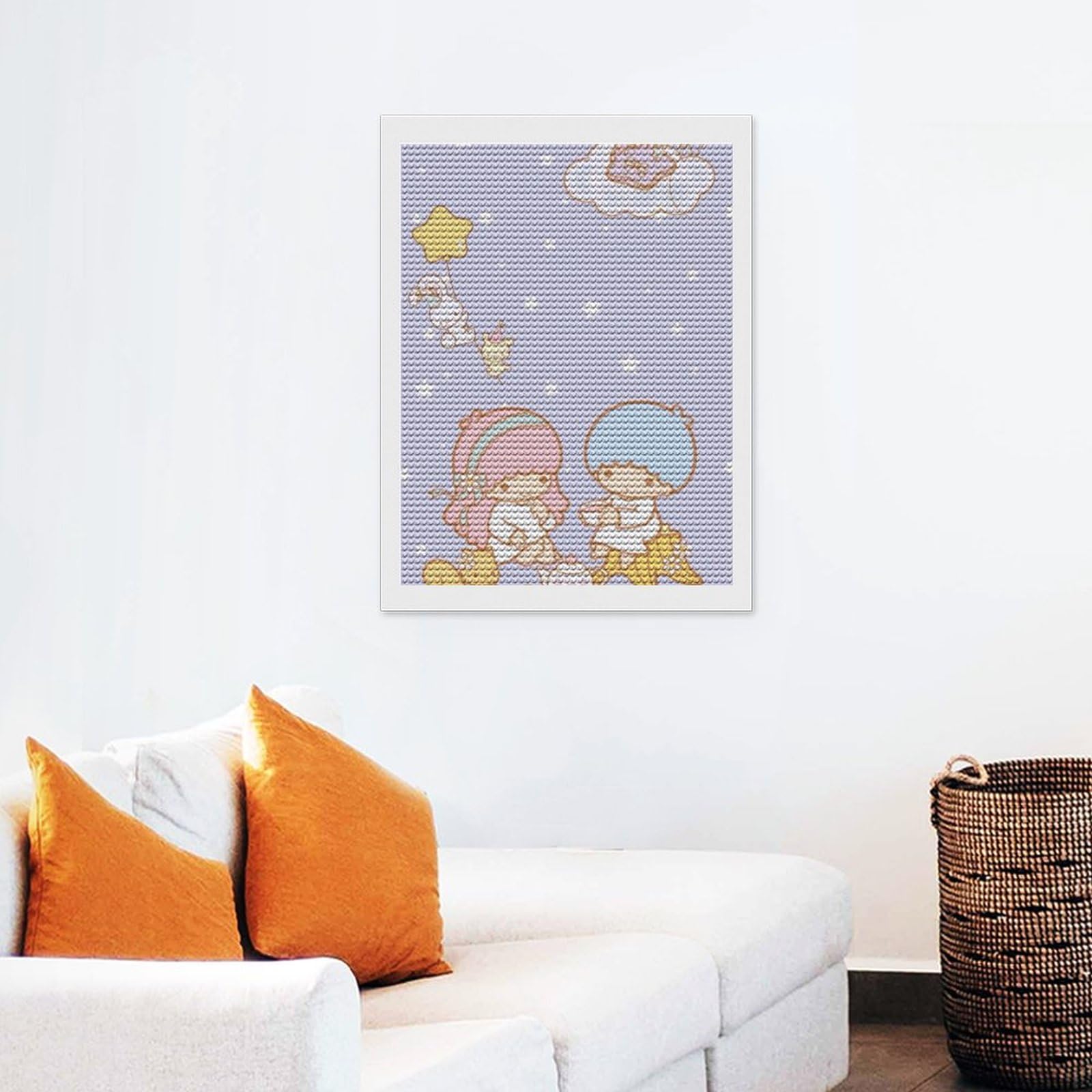 Amazon | ダイヤモンドアート リトルツインスターズ キキララ (1